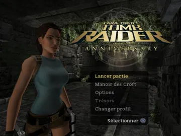 Lara Croft Tomb Raider - Anniversary screen shot title